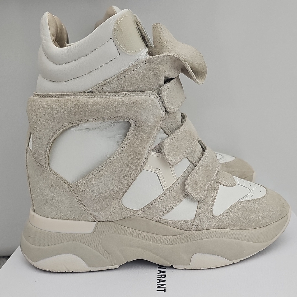 Isabel Marant Monumental Bask Balskee Sneaker - Picture 6 of 12